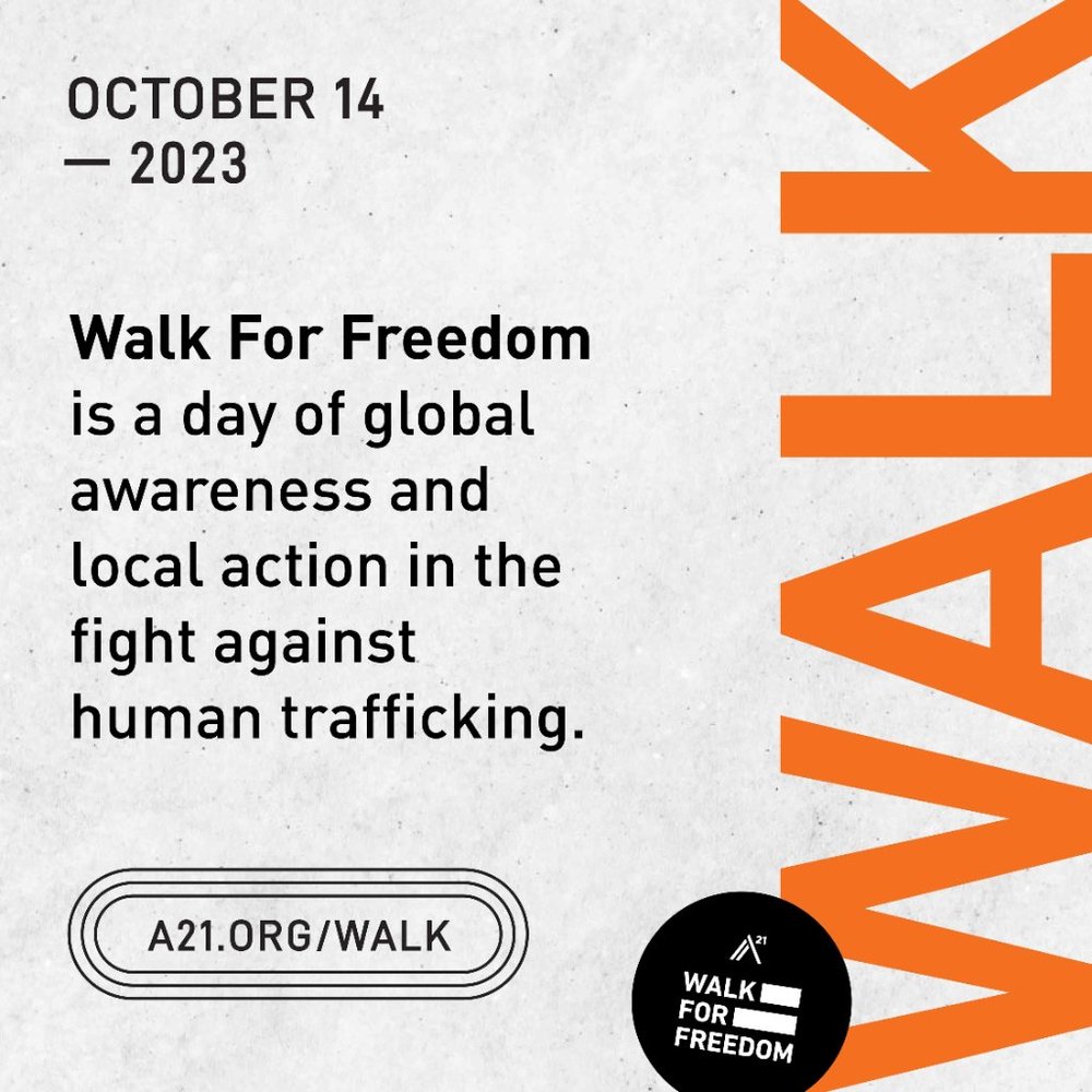 End Human Trafficking - Until Everyone is Free - A21
